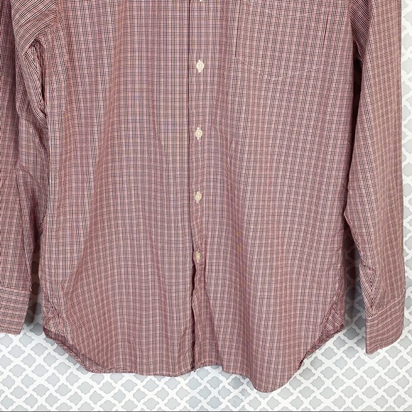 EUC Men’s J. Crew 80’s 2 ply Micro Checkered Shirt - Picture 2 of 8